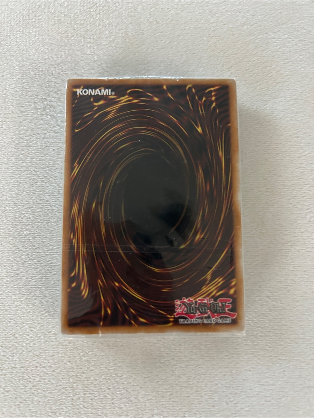 Konami Yu-Gi-Oh! Trading Card (Back Design) - Brown Swirl
